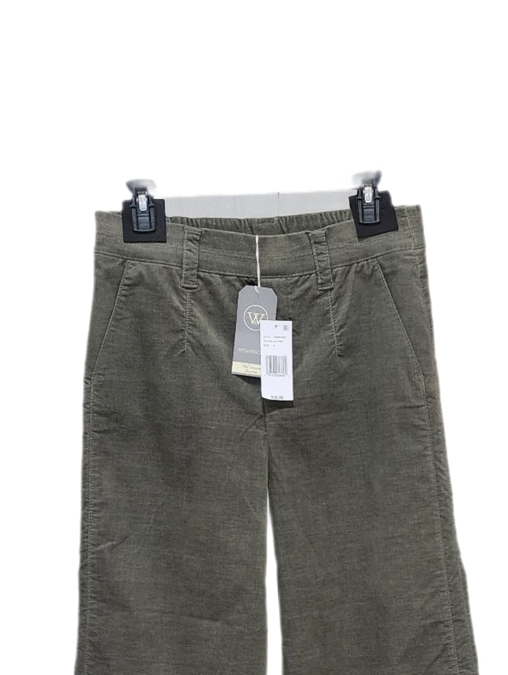 Wit & Wisdom Wide-Leg Velvety Pants Pull On Glider Side Panel Skyrise Ab Leisure - Picture 8 of 12